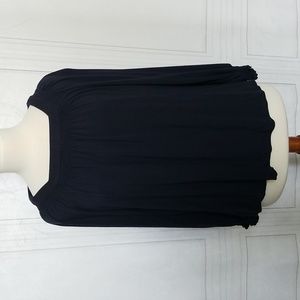 Ann Taylor Tie Back Jersey Top